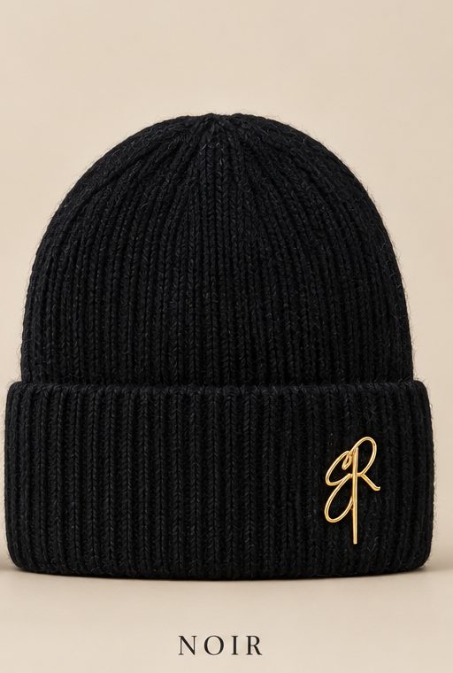 Bonnet homme noir Elsie Rose