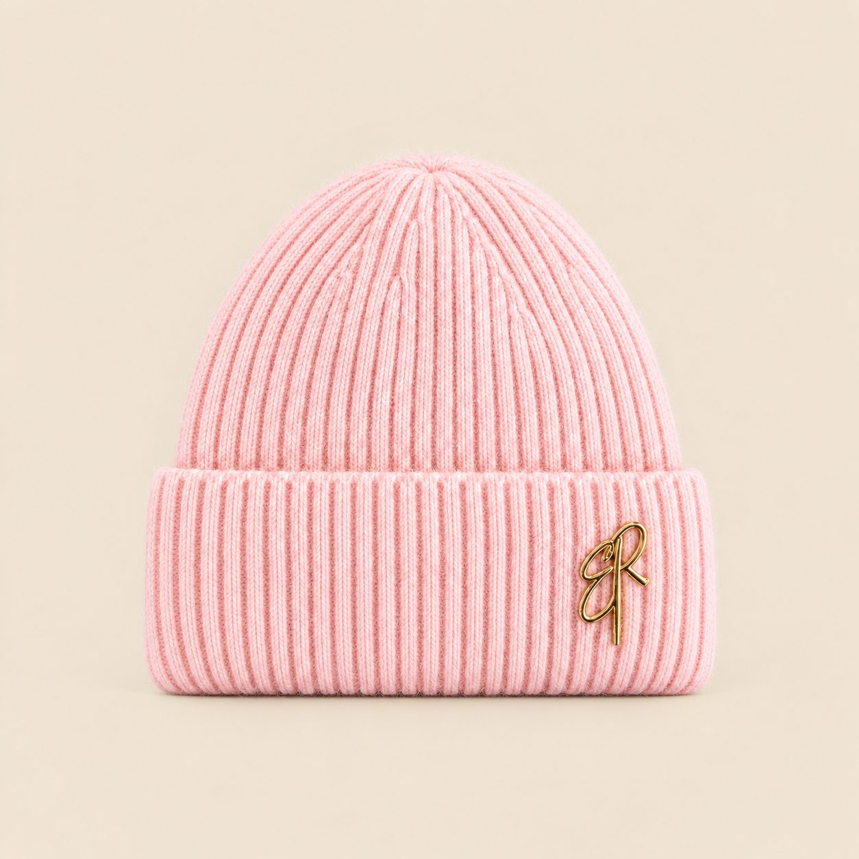 Bonnet femme rose poudré Elsie Rose